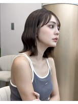 ロンドリゼル 札幌(Lond RiseL)&nbsp;◯ オリーブグレー/韓国/レイヤーカット/髪質改善/縮毛矯正/札幌