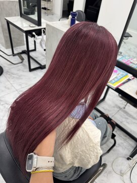 ワインレッドカラー