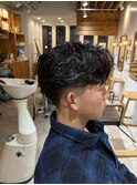 ショートも毛流れフェザー