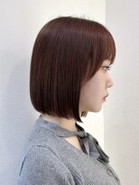 シー バイ ロンド 新宿(Sea by Lond)&nbsp;小顔ぱっつんシースルータッセルボブ【韓国/10代20代30代】