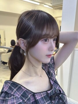 アイトーキョーエス 渋谷(AI TOKYO S) レイヤーカット/前髪カット／顔まわり／似合わせカット/髪質改善