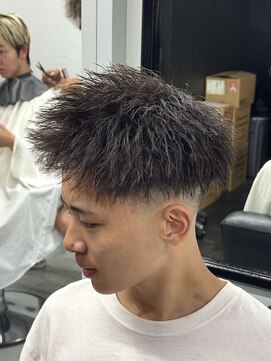 メンズ ラピス(Men's Lapis) フェード　ツイストスパイラル