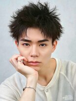 MEN'S HAIR BLEACHi 四日市店【メンズ ヘア ブリーチ】 《BLEACHi》スパイキー無造作パーマ【numberA.×BLEACHi】