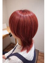 サザエ(SAZAE)&nbsp;艶感ディープピンク × レイヤーウルフ