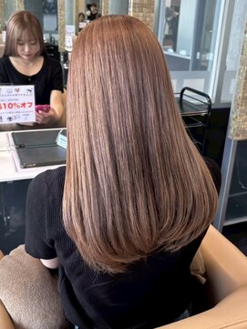 アウラ(AURA) 盛岡駅ハイトーンカラーブリーチデザインカラーブロンドレイヤー