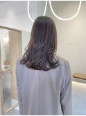 透け感ラベンダー