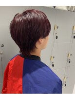 アース 新庄店(EARTH)&nbsp;色落ちまで綺麗なチェリーレッド