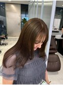 <オバマ>オーダー多数◎ブリーチなしで叶うオリーブベージュ