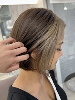 プロデュース 陽光台店(Produce)&nbsp;ボブ × フェイスフレーミングカラーでつくるデザインボブ