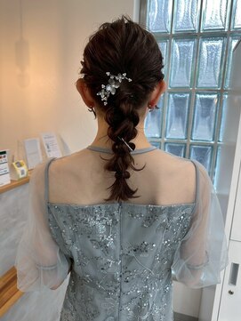 アト(Ato.) 編みおろしhair arrange【mayu】【Ato.明石】