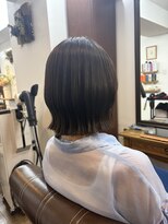 ヘアーサロン ラフリジー(Loufreasy)&nbsp;アレンジ自在♪顎下4cm長めボブ×縮毛矯正