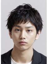 ゼンコー アオヤマ(ZENKO Aoyama)&nbsp;ナチュラルショート×ニュアンスパーマ【メンズパーマ表参道】