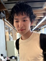 ヨハク 大阪梅田中崎町(yohaku) メンズカット×ニュアンスパーマ