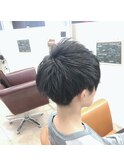 王道刈り上げマッシュ！