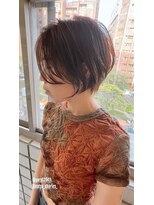 カナロアバイボニークチュール(KANALOAbyBONNY COUTURE)&nbsp;神戸女子に人気！丸みハンサムショート×小顔シースルーバング