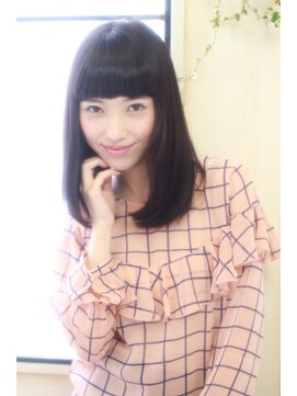 ルージュミュー(ROUGE mieux) 小顔カット/ミディアム/ロング/レイヤーカット【茗荷谷駅】