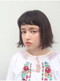 ブラントカットボブ×外はね！