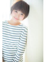 モッズ ヘア 福岡姪浜店(mod's hair) Happy ラフショート♪眉見せでCuteに♪