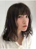 学生限定 ミディアムのパーマはゆるめで無いと野暮ったい 55
