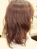 髪に優しいコスメパーマ+カット+トリートメント【￥１１４００⇒￥９１００】
