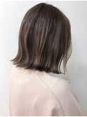 切りっぱなしハイライトカラー