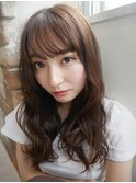 石原さとみさん風20代30代40代◎小顔 ネオウルフ外ハネボブ