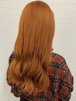アールプラスヘアサロン(ar+ hair salon) オレンジカラー