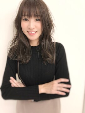 チョビー 銀座(chobii) チョビー銀座桜井デジタルパーマイルミナカラーグレージュ