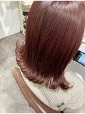 濃いめピンクベージュ