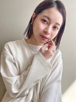 エマエコル(Emma ecole)&nbsp;Emma ecole 暗髪 新生活 イルミナカラー グレージュ by.高橋