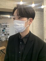 バイフィフス 原宿/表参道(by fifth)&nbsp;◇センターパート ニュアンスパーマ 韓国ヘア 前下がり