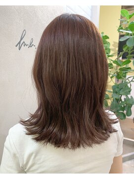 ハブ(hub) 【天神今泉】ピンクブラウン