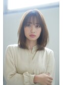 ２０代３０代４０代５０代小顔ミディアムボブ【LU-CA恵比寿】