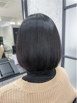 アンド(ANDO) 【本町】美還元トリートメント 艶髪 髪質改善 再現性の高いボブ