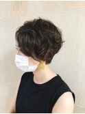 ショートパーマヘア