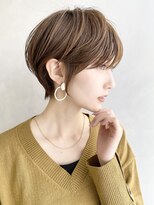 サークル(circle) 大人可愛い20代30代40代50代小顔ショートボブ丸みショートくびれ