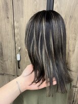 ヴィフ 大船(VIF)&nbsp;ホワイトグレージュ/白髪ぼかし/メッシュカラーハイライトカラー