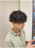 ハイライト/マッシュパーマ/束感/波巻き/新宿