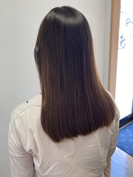 ナチュラル(Natural) 【梅雨対策】ツヤストレートヘア