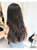 地毛風ブリーチ無しグレージュ
