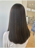 【美髪マイスターAIRI】艶々ケアカラー×オリーブグレージュ