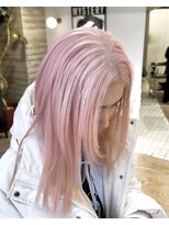 ヲタク(wotaku.)&nbsp;ホワイトピンクペールピンクホワイトブリーチトリプルカラー