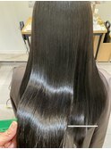 髪質改善ストレート