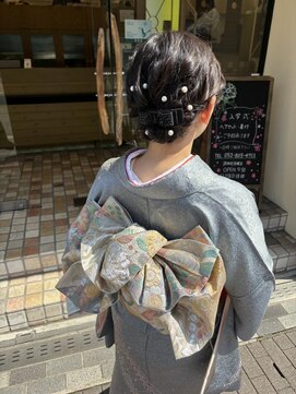 ビセナカオ(Visees de NAKAO) 結婚式参列ヘア&着付け