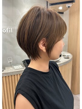 ロンドプロフィール 浦和(Lond profil) 浦和ショートヘアショートカット白髪ぼかし白髪染めボブ40代50代