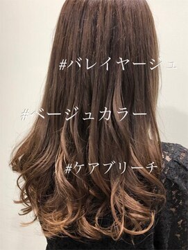 クラップス 杉田店(CLAPS) バレイヤージュ/グラデーションカラー/ハイライト/ケアブリーチ