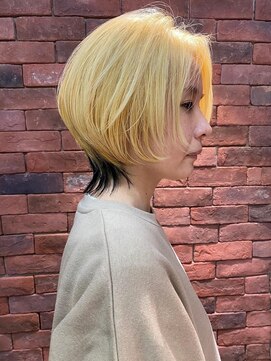 シシ 大宮(She 2.) ショートボブマッシショート/前髪/イメチェン/グレージュカラー