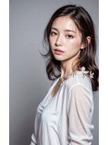 ラクヘアー 住吉店(rak hair)&nbsp;パーマ仕立てのゆるやかウェーブロング