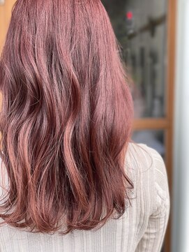 スナリー(Snaly) ブリーチなしダブルカラー/ピンクベージュ