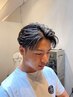 カット+メッシュカラー+眉カット￥8800→￥8500